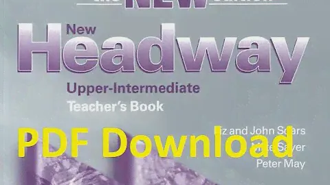 Download New Headway Upper Intermediate New Edition Teacher Book