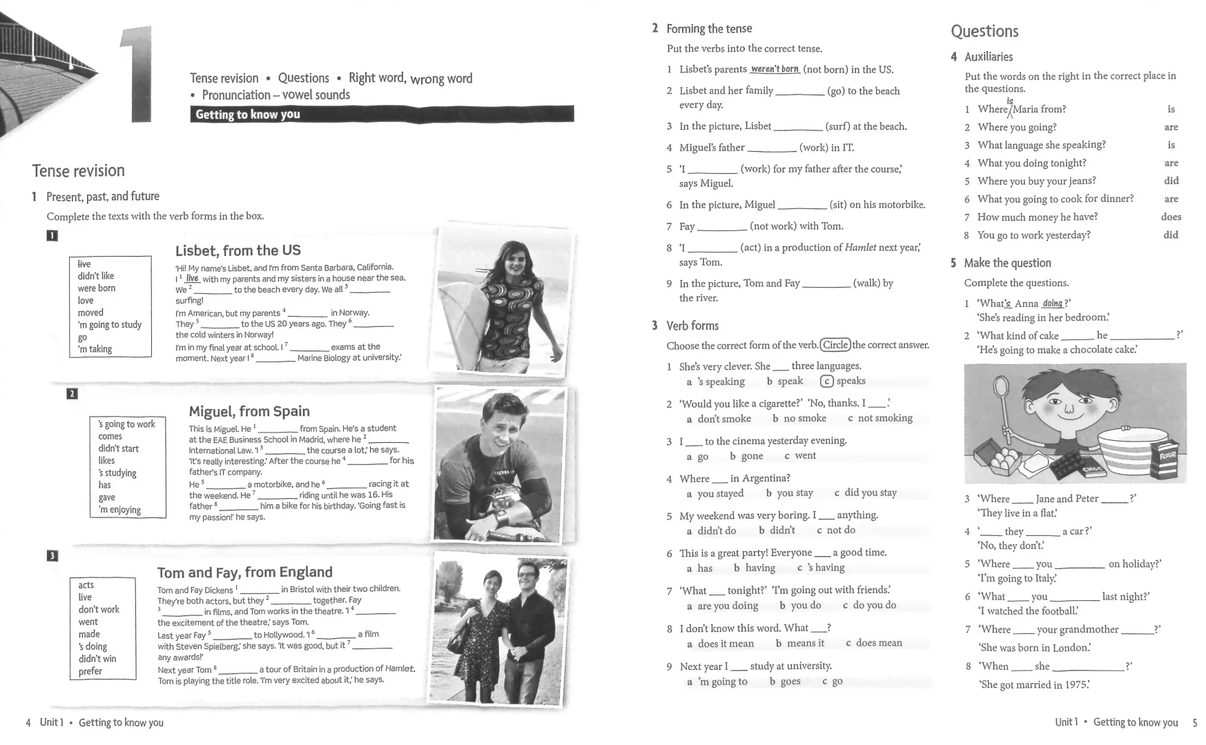 New Headway. Fourth Edition. Pre-Intermediate. Workbook with Key-4