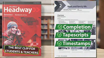 New Headway Elementary 5th Edition - Unit 2: Work and Family Life || Workbook