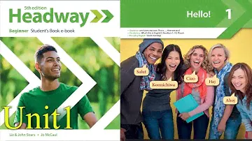Новая книга для начинающих студентов Headway, 5-е издание, часть 1 Здравствуйте!