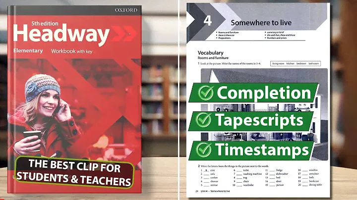 New Headway Elementary 5th Edition - Unit 4:  Somewhere to Live || Workbook