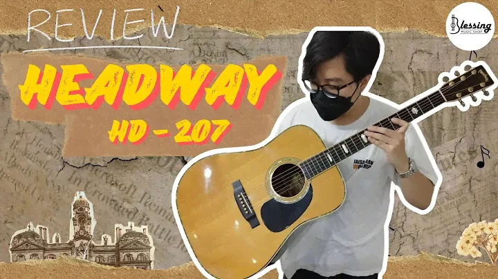 Headway HD-207  Made in Japan 1980 (Review Guitar)