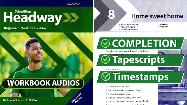New Headway Beginner 5th Edition - Unit 8: Home Sweet Home || Workbook