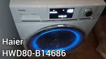 Обзор стиральной машины Haier HWD80-B14686 8kg