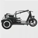 Электросамокат трехколесный HEADWAY DYNA L2 с сиденьем