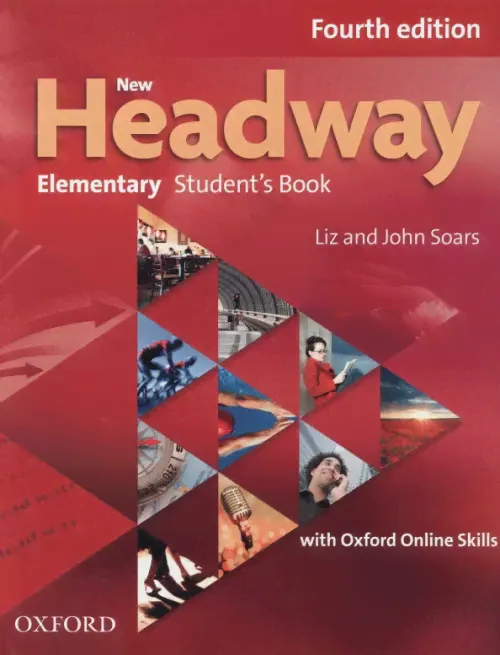 New Headway. Elementary. 4th Edition. Student's Book with Oxford Online Skills-0