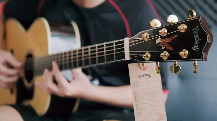 test âm mộc và âm ra loa HEADWAY-501 D,A,S/ATB.Japan.( guitar phúc taka)