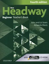 New Headway Fourth Edition Beginner Teacher's Book with Teacher's Resource Disc Книга для учителя c CD
