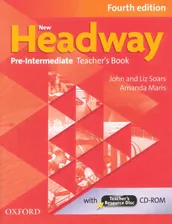 New Headway Fourth Edition PreIntermediate Teacher's Book with Teacher's Resource Disc Книга для учителя c CD